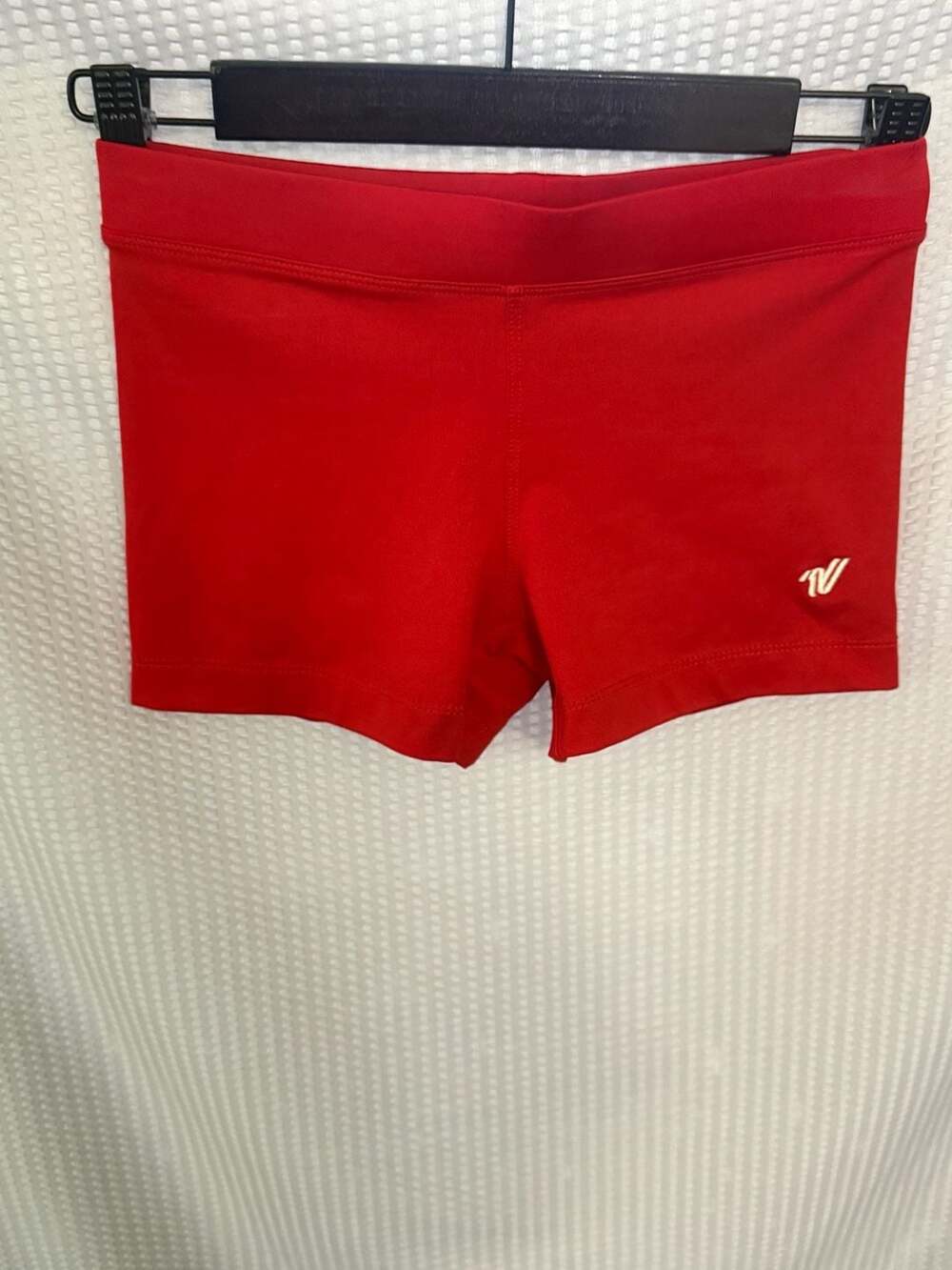 Varsity Spirit Red Cheerleading Spandex Shorts Size SP